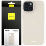 Spacecase Silicone Case iPhone 15 bone