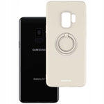 Spacecase Silicone Ring Galaxy S9 bone