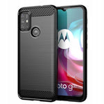 Spacecase Carbon Moto G10/G30 czarny