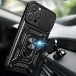 Spacecase Camring iPhone 15 Pro black