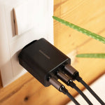 Spacecase USB Charger 30W GaN SC003B black