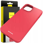 Spacecase Silicone Case iPhone 14 red