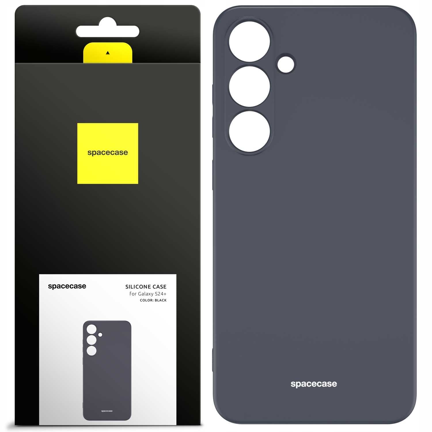 Spacecase Silicone Case Galaxy S24+ black