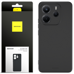 Spacecase Silicone Case 3.0 Redmi Note 14 4G black