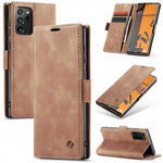 Spacecase Wallet Galaxy Note 20 Ultra light brown