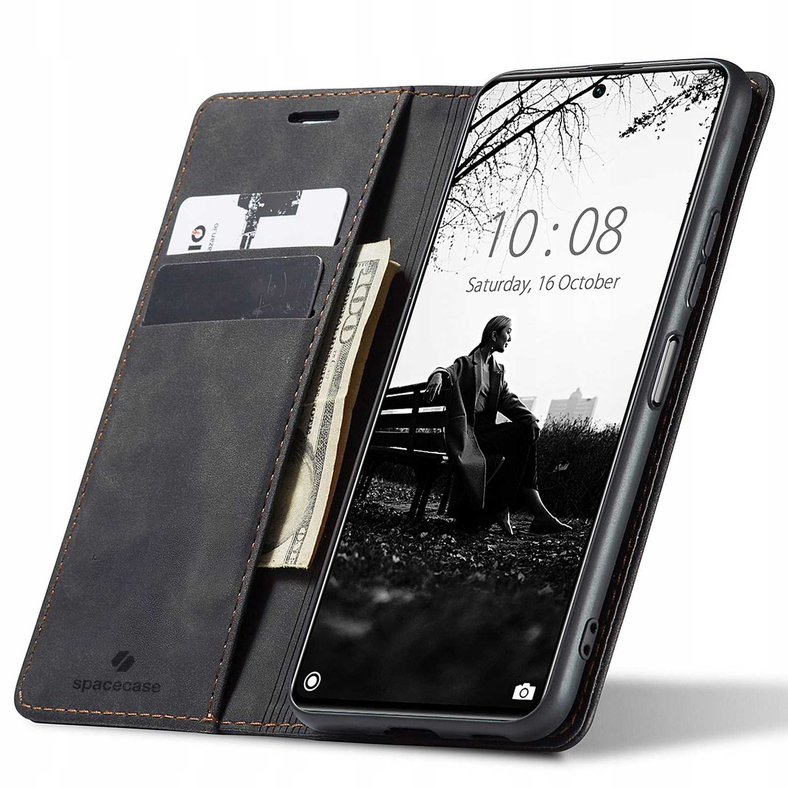 Spacecase Wallet Galaxy Note 10 Lite black