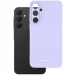 Spacecase Silicone Case Galaxy A55 5G light purple