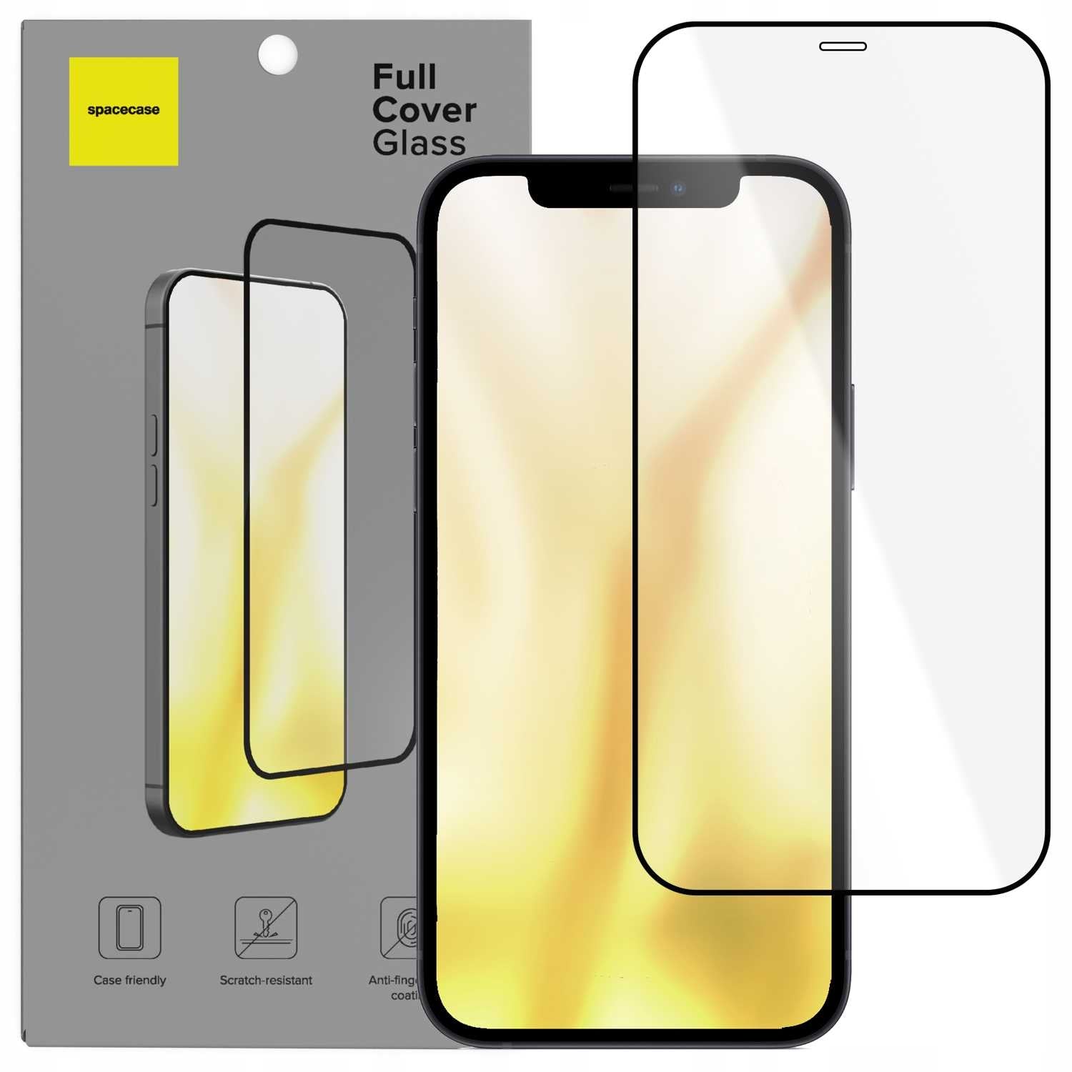 Spacecase Glass Full Cover iPhone 12/12 Pro