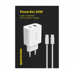 Spacecase PowerSet Charger 20W with USB-C PS20W-12