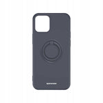 Spacecase Silicone Ring iPhone 12 Mini black