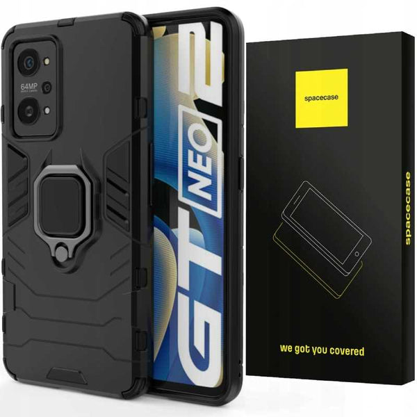 Spacecase X-Ring Realme GT Neo 2 / 3T czarny
