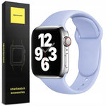 Spacecase Silicone Band AW 42/44/45 pastel blue