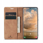 Spacecase Wallet Galaxy S21 Ultra light brown