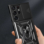 Spacecase Camring Galaxy S23 Ultra black