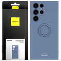 Spacecase Silicone Ring Galaxy S23 Ultra blue