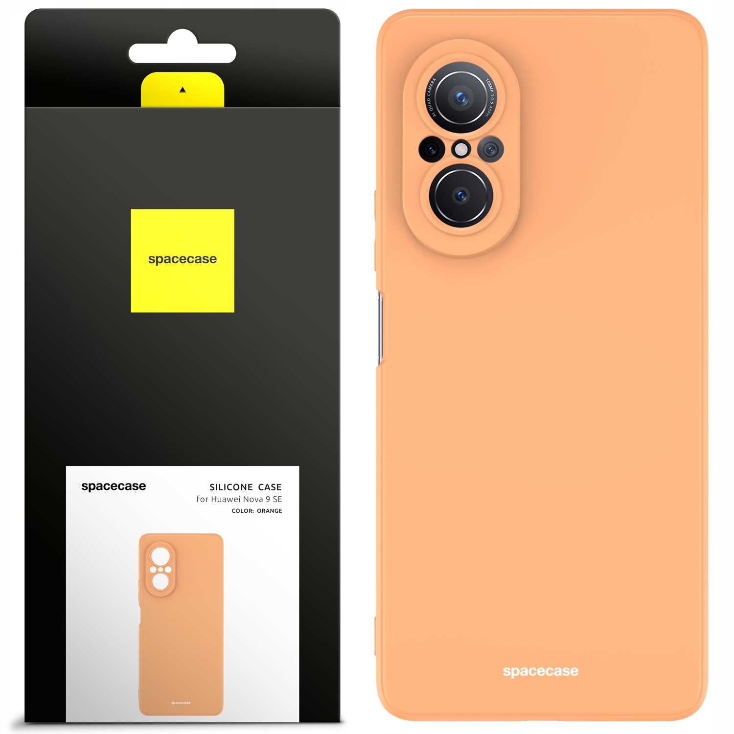 Spacecase Silicone Case Huawei Nova 9 SE orange