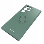 Spacecase Silicone Ring Galaxy S23 Ultra dark green