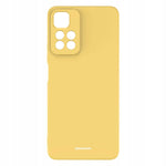 Spacecase Silicone Case Redmi Note 11 Pro+ yellow