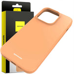 Spacecase Silicone Case iPhone 14 Pro orange