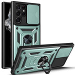 Spacecase Camring Galaxy S22 Ultra green