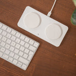 Spacecase Wireless Dual Charger MagCharge WM3W white