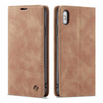 Spacecase Wallet iPhone Xs Max light brown