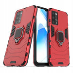 Spacecase X-Ring Oppo A16 czerwony