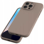 Spacecase Silicone Mag iPhone 16 Pro Max brown