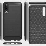 Spacecase Carbon Galaxy A70 czarny