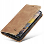 Spacecase Wallet iPhone 14 Pro light brown