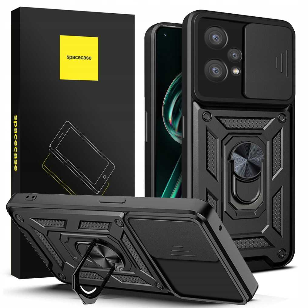 Spacecase Camring Realme 9/9 Pro+ black