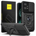 Spacecase Camring Realme 9/9 Pro+ black