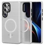 Spacecase Hybrid Fusion Mag Galaxy S25 Ultra white