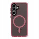 Spacecase Hybrid Fusion Mag Galaxy S25 pink