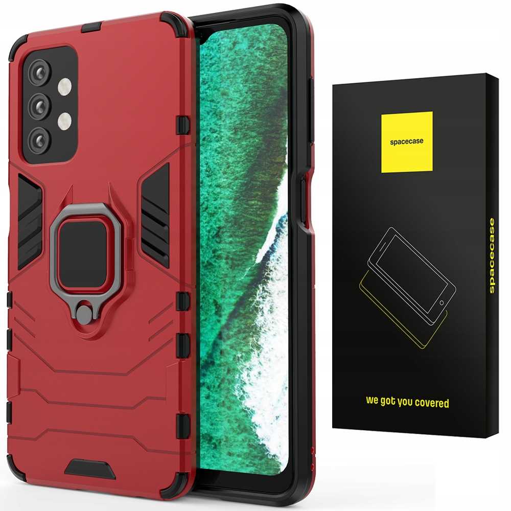 Spacecase X-Ring Galaxy A32 5G red