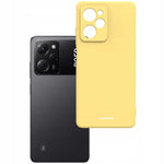 Spacecase Silicone Case Poco X5 Pro 5G yellow