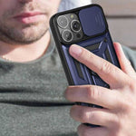 Spacecase Camring iPhone 14 Pro blue