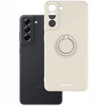 Spacecase Silicone Ring Galaxy S21 FE bone
