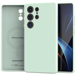 Spacecase Silicone Mag Galaxy S25 Ultra mint