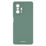 Spacecase Silicone Case Xiaomi 11T/11T Pro dark green