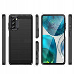 Spacecase Carbon Motorola Moto G52/G82 czarny