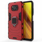 Spacecase X-Ring Poco X3 NFC/Pro czerwony
