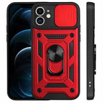 Spacecase Camring iPhone 12 red
