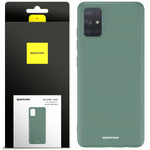 Spacecase Silicone Case Galaxy A51 dark green
