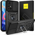 Spacecase Camring Poco X4 Pro 5G black