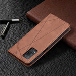 ZAPS Origami Realme 8/8 Pro brązowy