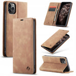 Spacecase Wallet iPhone 11 Pro light brown