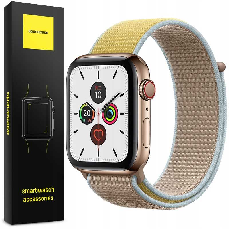 Spacecase Nylon Strap AW 38/40/41 khaki/brown