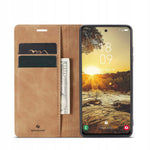 Spacecase Wallet Galaxy S24 FE light brown