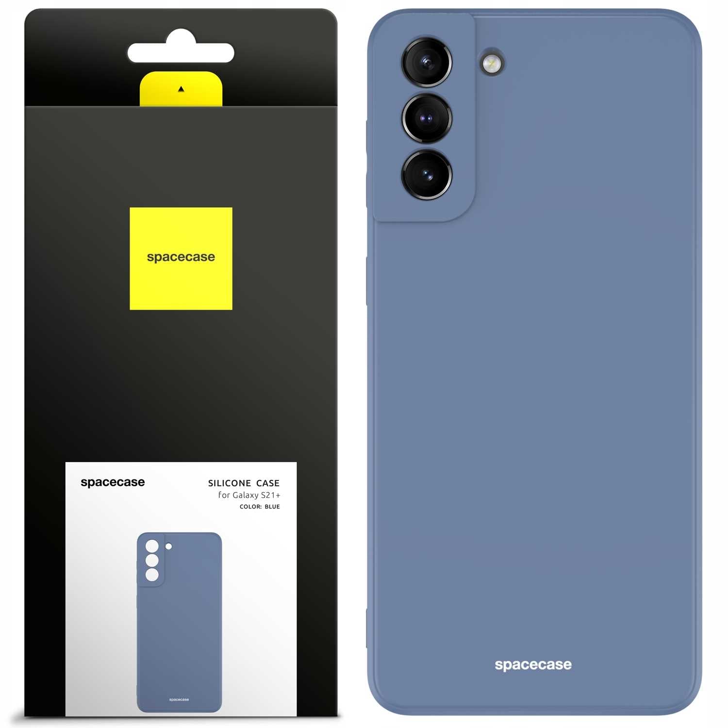 Spacecase Silicone Case Galaxy S21+ blue